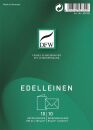 Doppelkarte Edelleinen - A6 hoch, 10 Karten/10...