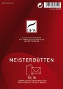 Doppelkarte Meisterbütten - A6 hoch, 10/10, 1 St.