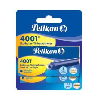 Tintenpatrone 4001® GTP/5 - königsblau,  2 x 5 Stück, Blister, 1 St.