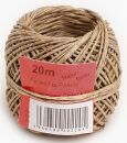 Bindfaden/Kordel, fein, bis 4 kg, 20 m, 40 St.