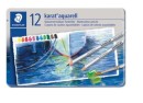 Aquarellstift karat® - 3 mm, Metalletui mit 12...