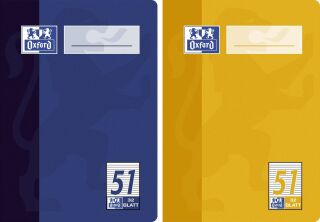 Oktavheft LIN51 - A6, 32 Blatt, 90 g/qm, liniert, 10 St.