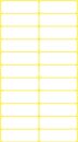3044 Mini-Organisations-Etiketten, 32 x 10 mm, 6...