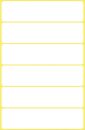 3080 Universal-Etiketten, 76 x 19 mm, 6 Blatt/36...