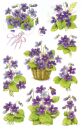 Z-Design 4317, Deko Sticker, Veilchen, 3 Bogen/30...