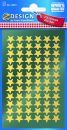 Z-Design 52805, Weihnachtssticker, Sterne, 2 Bogen/144 Sticker, 10 St.
