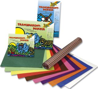 Transparentpapier - Heft, 20 x 30 cm, 42 g/qm, 10 Blatt, 25 St.