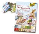 Bastelblock Design Weihnachten III - 20 Blatt, 24 x 34...