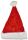Nikolausmütze Samt - 42 x 29 cm, rot, 1 St.