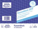2835 Kassenblock, Kompaktblock, fortlaufend nummeriert, 2...