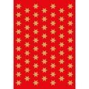4054 Sticker DECOR Sterne 6-zackig, gold Ø 8 mm,...