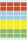 3631 Vielzwecketiketten farbig sortiert 12x19 mm Papier matt 160 St., 10 St.