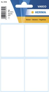 3755 Vielzwecketiketten weiß 40x55 mm Papier matt 28 St., 10 St.