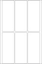 2540 Vielzwecketiketten - weiß, 32x82 mm, matt, 192...