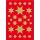 3927 Sticker DECOR Sterne 6-zackig, gold, 10 St.
