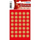 3935 Sticker DECOR Sterne 8-zackig, gold Ø 16 mm,...