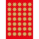 3935 Sticker DECOR Sterne 8-zackig, gold Ø 16 mm,...