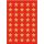 3412 Sticker DECOR Sterne 5-zackig, gold Ø 13 mm, 10 St.