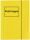 Sammelmappe VELOCOLOR® mit Aufdruck Postmappe, DIN A4, Karton glanzkaschiert, gelb, 1 St.
