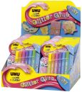 Young Creativ Glitter Glue SHINY - 6 x 10 ml, 6 Farben...