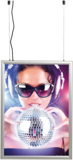 LED Outdoor Leuchtrahmen doppels. , DIN B0