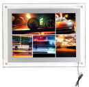 LED Leuchtrahmen Acrylic Frame, DIN A3 Silber
