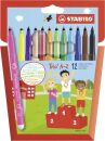 Filzstift - Trio A-Z - 12er Pack - mit 12 verschiedenen...