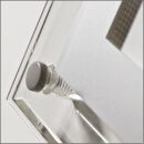 LED Leuchtrahmen Acrylic Frame, DIN A2 Silber