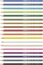 Umweltfreundlicher Buntstift - GREENcolors - 18er Pack - mit 18 verschiedenen Farben , 1 St.