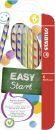 Ergonomischer Buntstift für Linkshänder - EASYcolors - mit 6 verschiedenen Farben, 1 St.