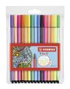 Premium-Filzstift - Pen 68 - 15er Pack - mit 15 verschiedenen Farben inklusive 5 Neonfarben, 1 St.