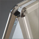 Kundenstopper Classic DIN A0, Rondo silber
