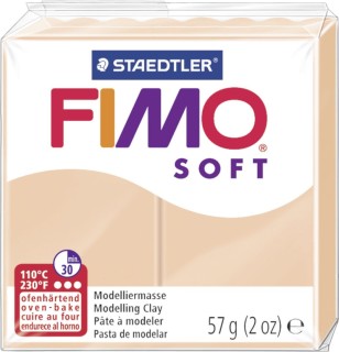 Modelliermasse FIMO® soft - 57 g, haut hell, 1 St.