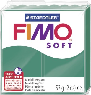 Modelliermasse FIMO® soft - 57 g, smaragd, 1 St.