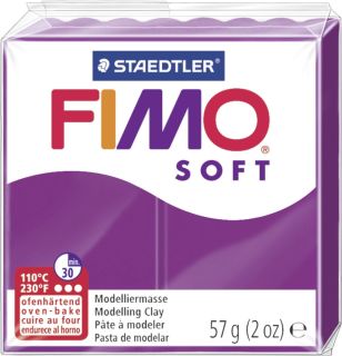 Modelliermasse FIMO® soft - 57 g, purpur, 1 St.