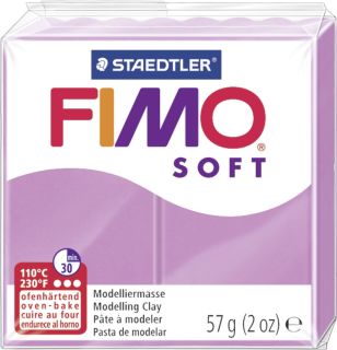 Modelliermasse FIMO® soft - 57 g, lavendel, 1 St.