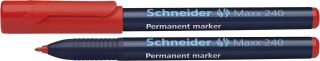 Permanentmarker Maxx 240 - 1-2 mm, rot, 1 St.