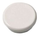 Signalmagnet, 13 mm, 100 g, weiß, 1 St.