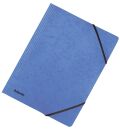Eckspanner - A4, Primärkarton, blau, 1 St.