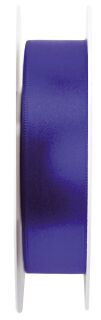 Doppelsatinband - 25 mm x 25 m, ultramarin, 1 St.