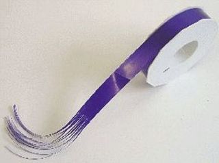 Ringelband Polyspleissband - 25 mm x 91m, lila, 1 St.