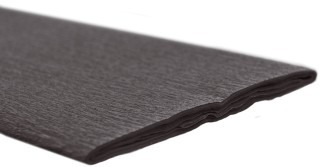 Feinkrepppapier - 50 x 250 cm, schwarz, 10 St.