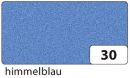 Moosgummi - 20 x 29 cm, himmelblau, 10 St.