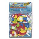 Moosgummi Stanzteile "Herzen, Mond & Sterne,...