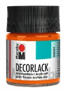 Decorlack Acryl - Orange 013, 50 ml, 1 St.