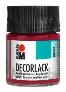 Decorlack Acryl - Karminrot 032, 50 ml, 1 St.