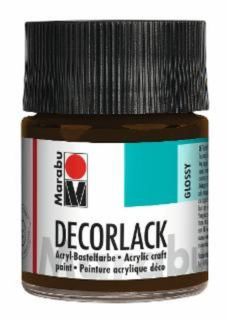 Decorlack Acryl - Dunkelbraun 045, 50 ml, 1 St.