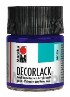 Decorlack Acryl - Violett dunkel 051, 50 ml, 1 St.
