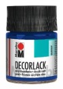 Decorlack Acryl - Mittelblau 052, 50 ml, 1 St.