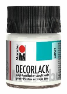 Decorlack Acryl - weiß 070, 50 ml, 1 St.